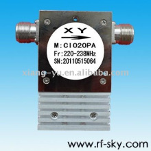 210-226MHz rf VHF coaxial isolateur circulateur